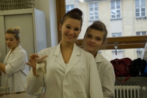 Zajęcia laboratoryjne z chemii w Katowicach, 17.10.2014 - zdjęcie2