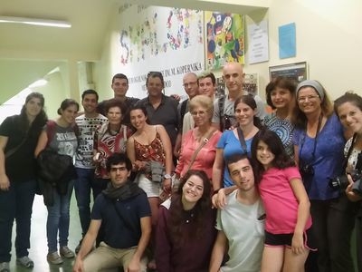 Z Izraela do żywieckiego liceum - rodzinna wyprawa aby zobaczyć szkolne dokumenty przodków