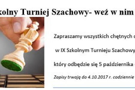 IX Turniej Szachowy