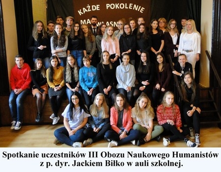 Trwa III Obóz Naukowy Humanistów - Soblówka 2017