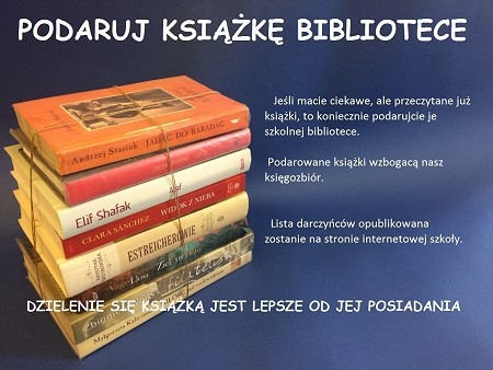 Zostań sponsorem naszej biblioteki